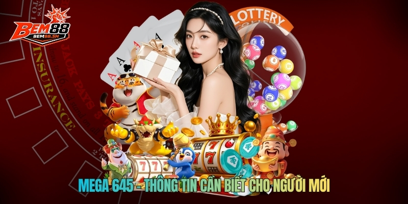 Mega 645 - Thông tin cần biết cho người mới